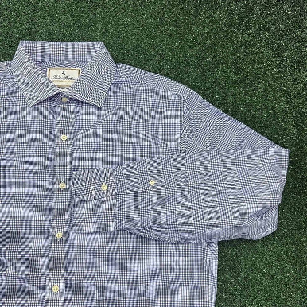 brooks brothers luxury dress shirt Luxury Collection Madison Relaxed-Fit Dress Shirt, Button-Down Collar Stripe